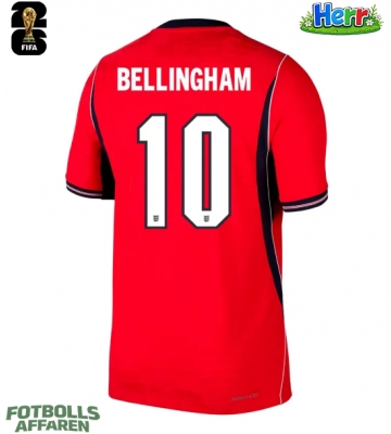 England Jude Bellingham #10 Bortatröja VM 2026 Kortärmad